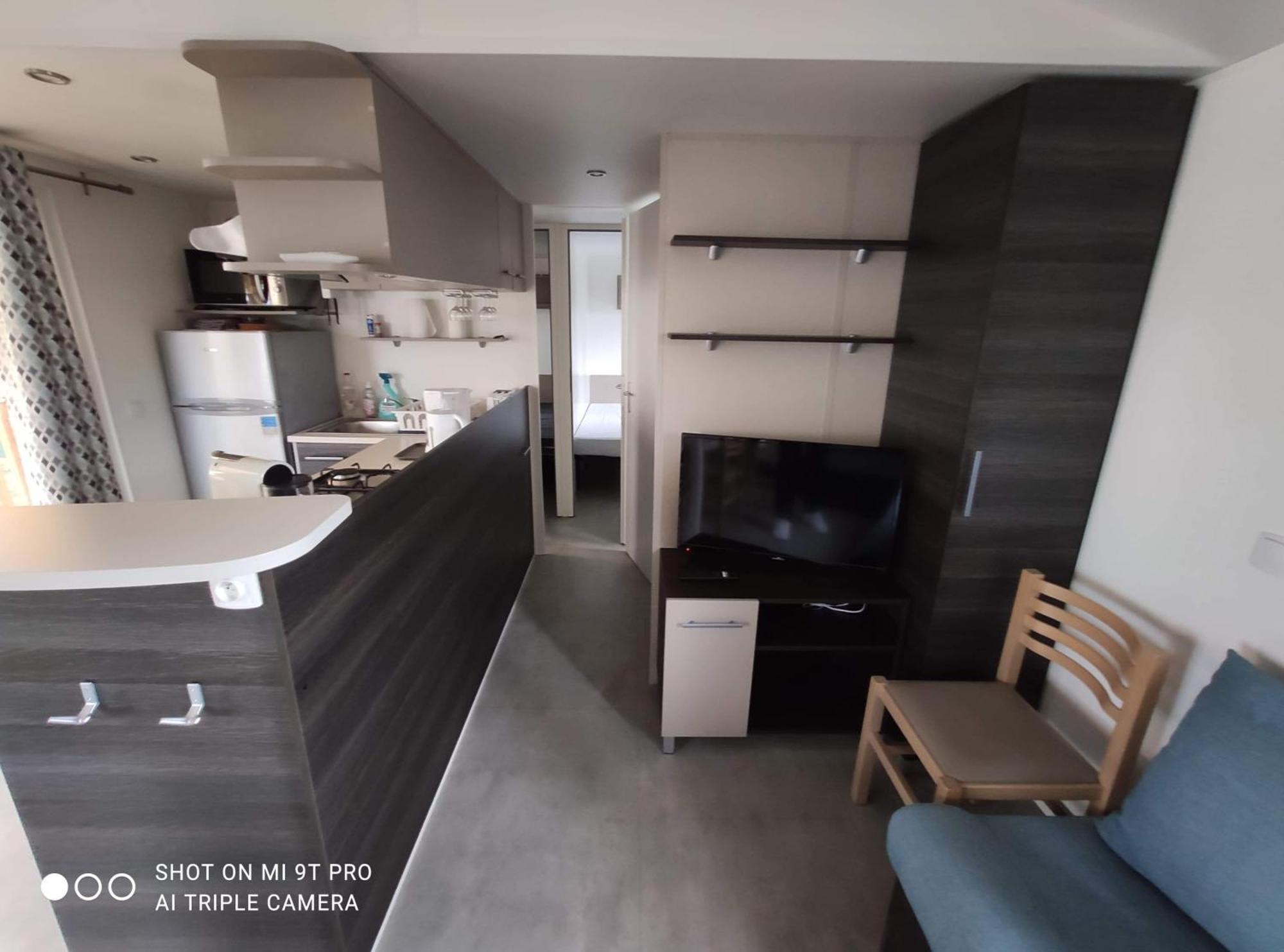 Mobilehome 8 Personnes Avec Clim Situe Aux Sables Du Midi Valras-Plage Exterior photo
